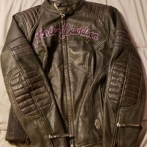 Leather Harley Davidson Jacket